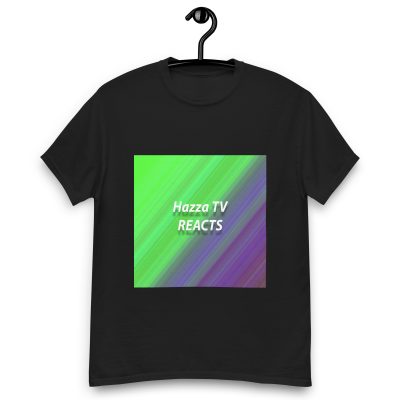 Hazza TV Reacts T-Shirt - Image 3