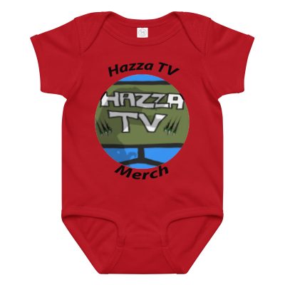 Hazza TV Baby Jersey Bodysuit - Image 3