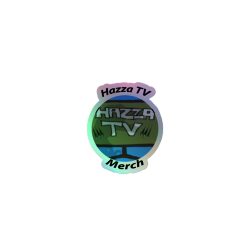 HazzaTV Holographic Stickers