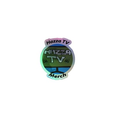 HazzaTV Holographic Stickers