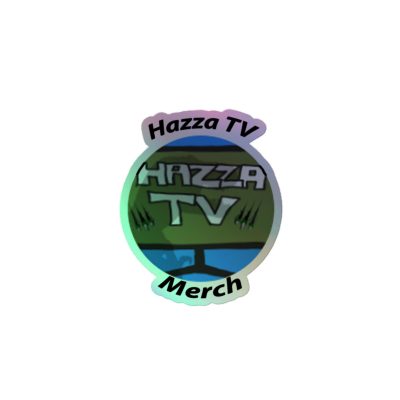 HazzaTV Holographic Stickers - Image 2