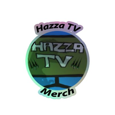 HazzaTV Holographic Stickers - Image 3