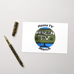 HazzaTV Postcard