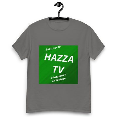 Sub to Hazza TV T-Shirt - Image 8