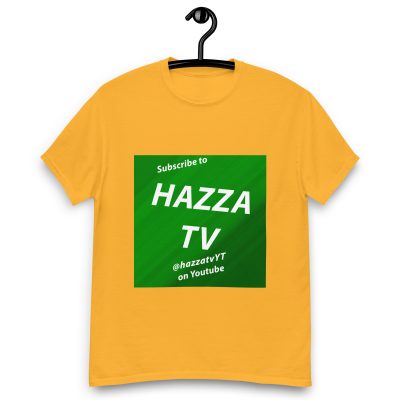 Sub to Hazza TV T-Shirt - Image 14