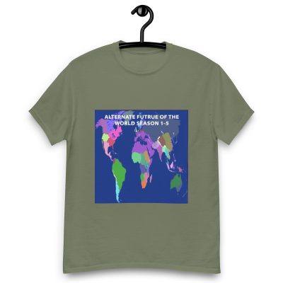 Alternate Future of The World Map T-Shirt - Image 16