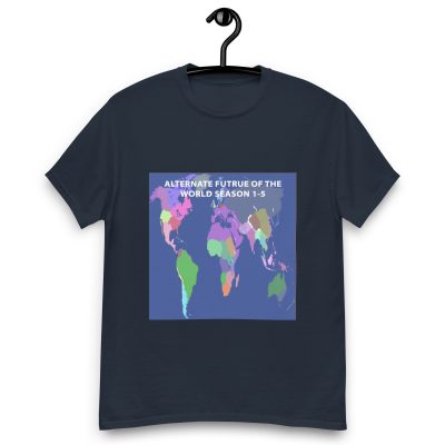 Alternate Future of The World Map T-Shirt - Image 6