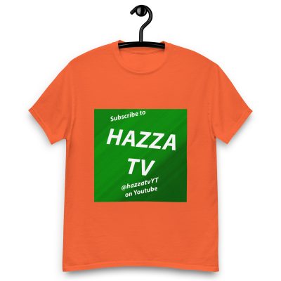 Sub to Hazza TV T-Shirt - Image 10