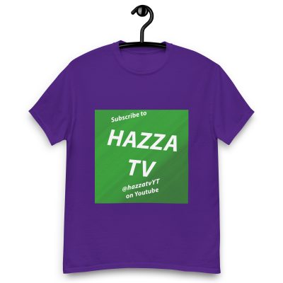 Sub to Hazza TV T-Shirt - Image 5