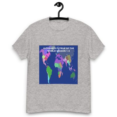 Alternate Future of The World Map T-Shirt - Image 28