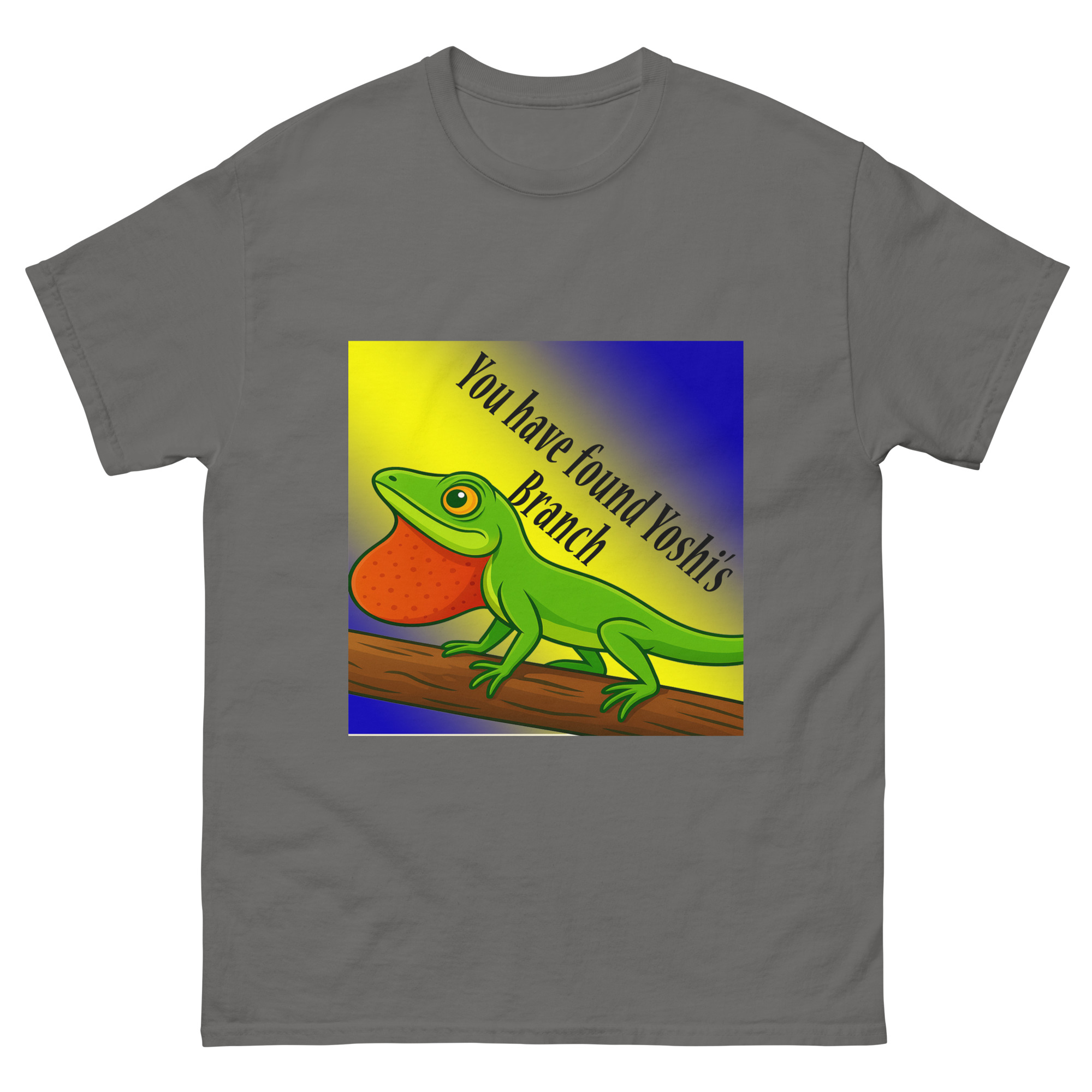 Yoshi the Green Anole T-Shirt - Image 9