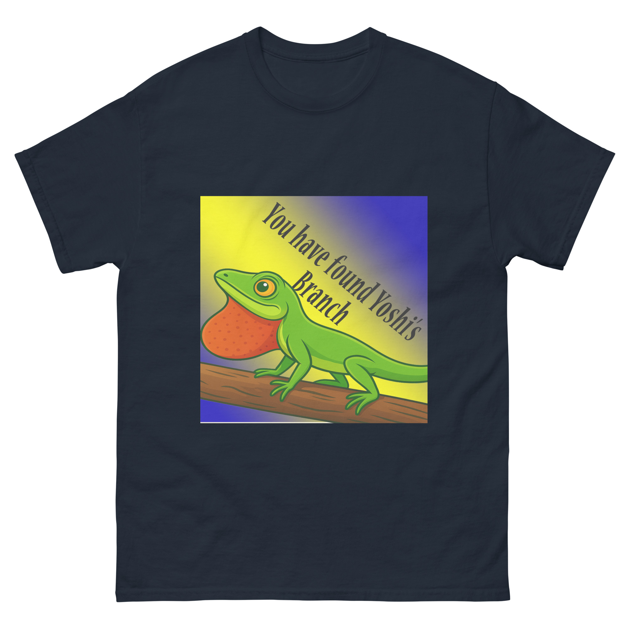 Yoshi the Green Anole T-Shirt - Image 4