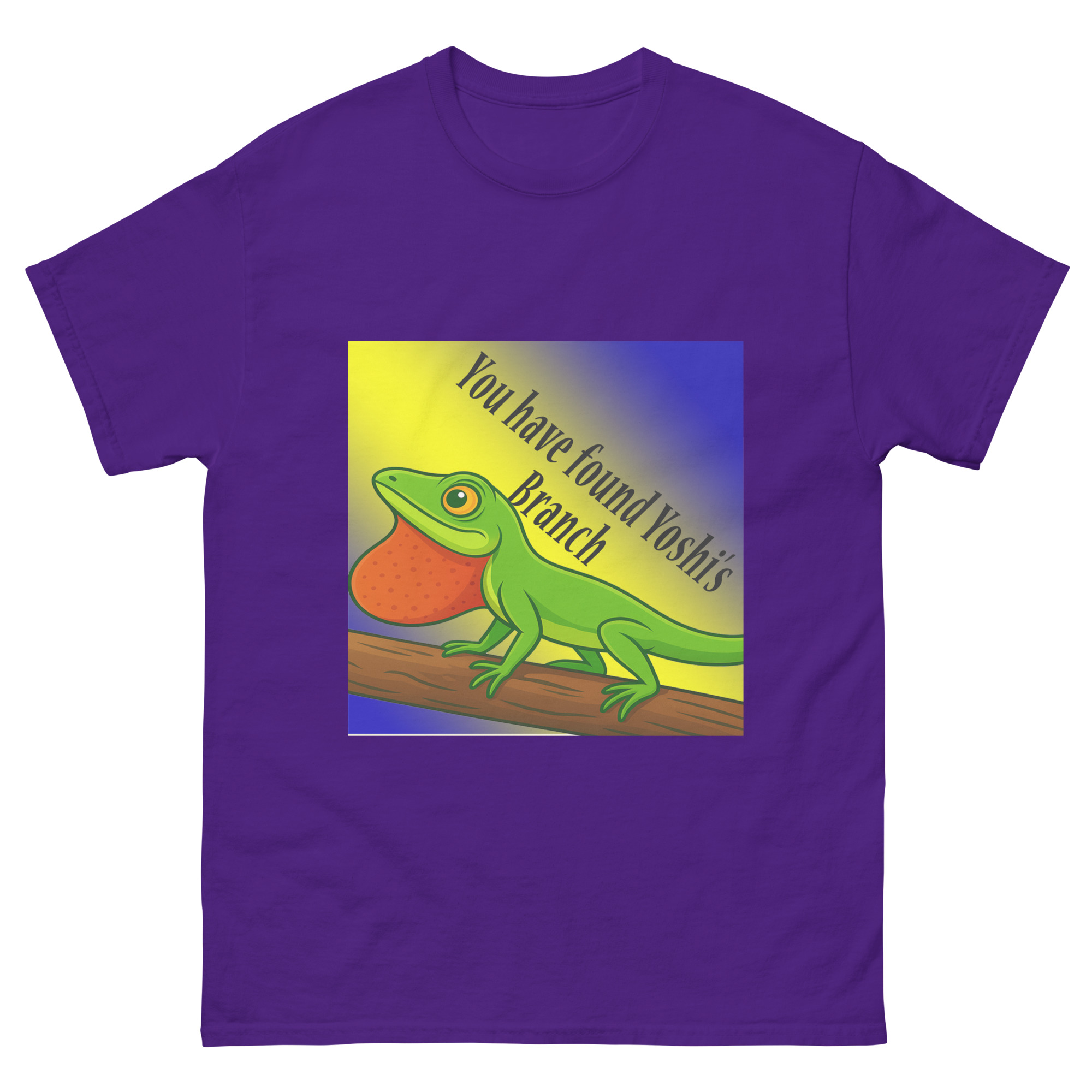 Yoshi the Green Anole T-Shirt - Image 5