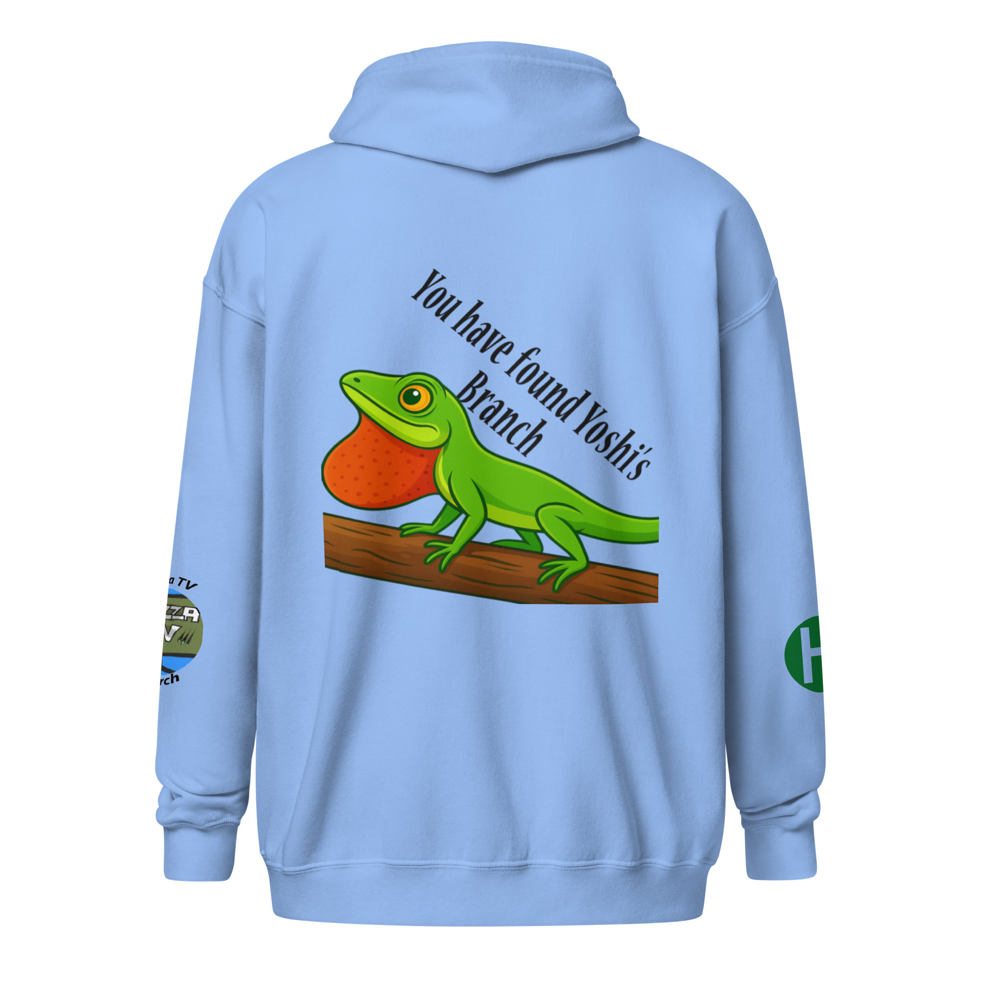 Yoshi the Green Anole Hoodie - Image 13