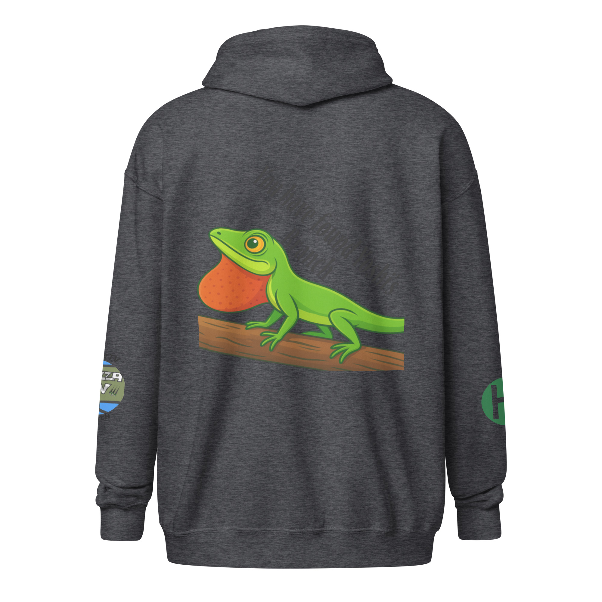Yoshi the Green Anole Hoodie - Image 8
