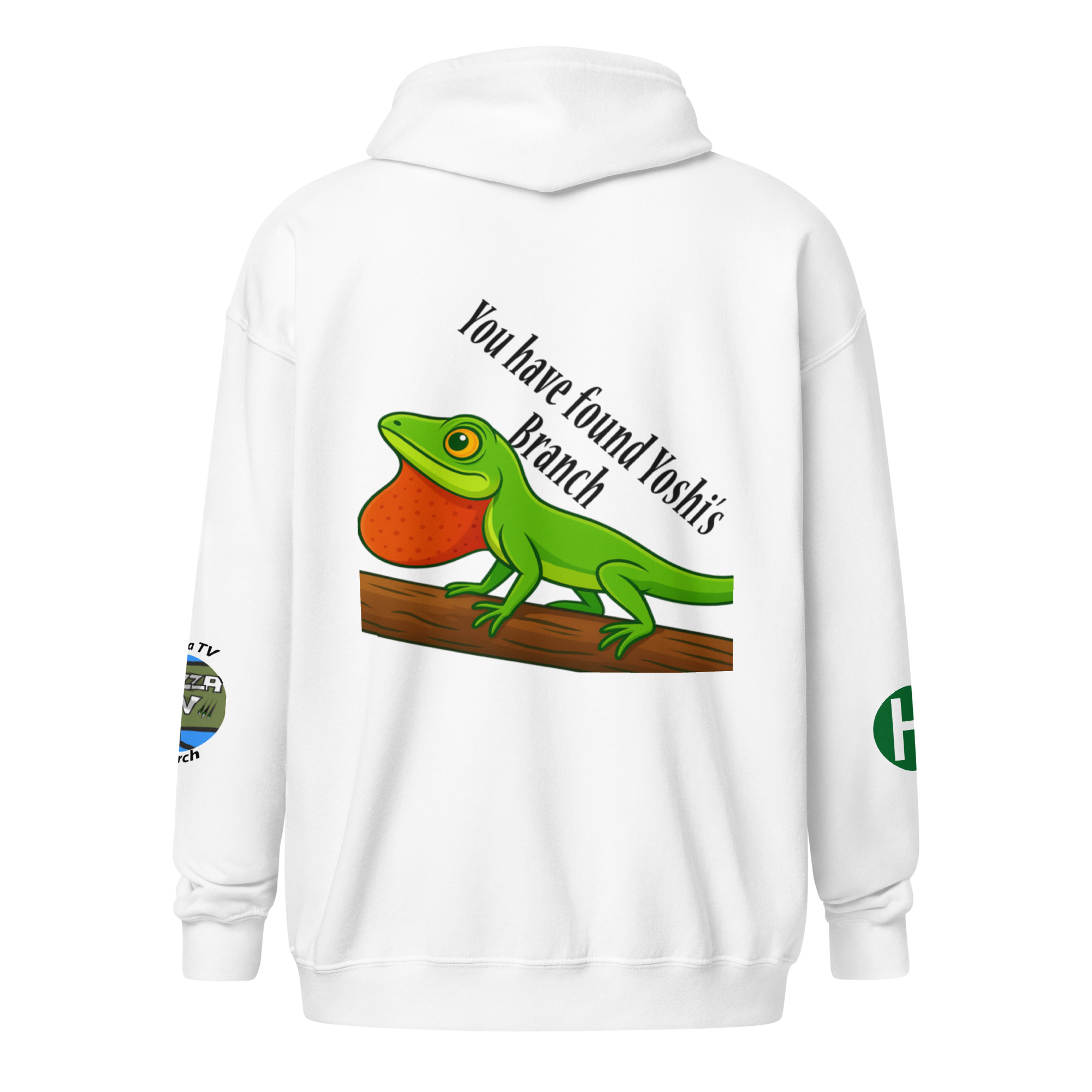 Yoshi the Green Anole Hoodie - Image 19